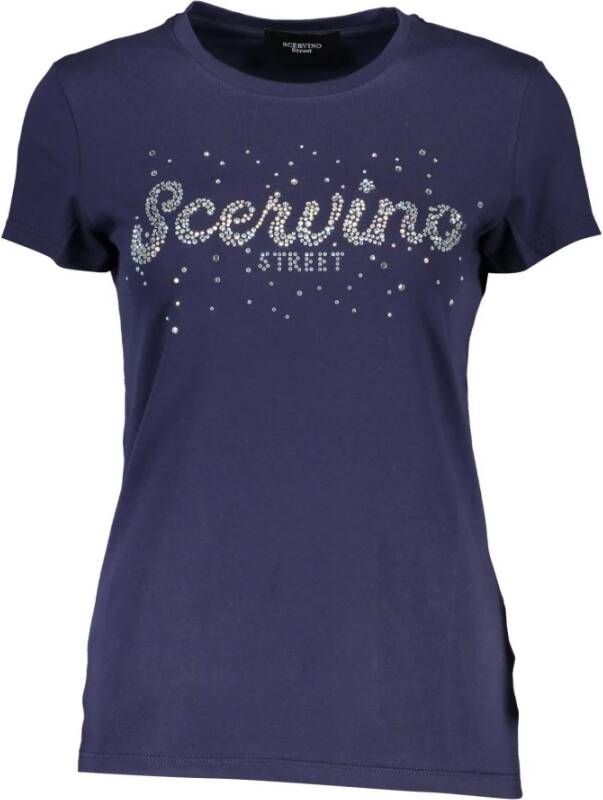 Ermanno Scervino T-Shirt Blauw Dames