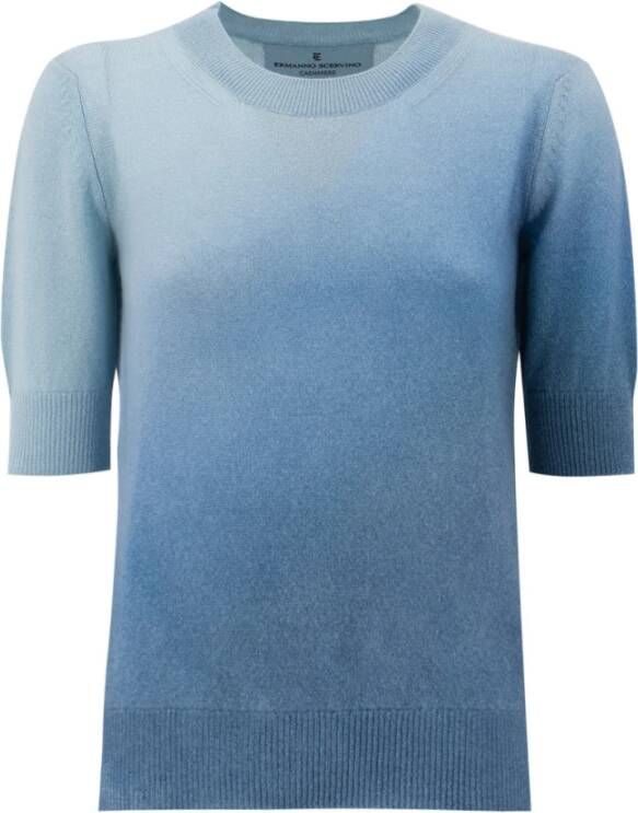 Ermanno Scervino T-Shirts Blauw Dames