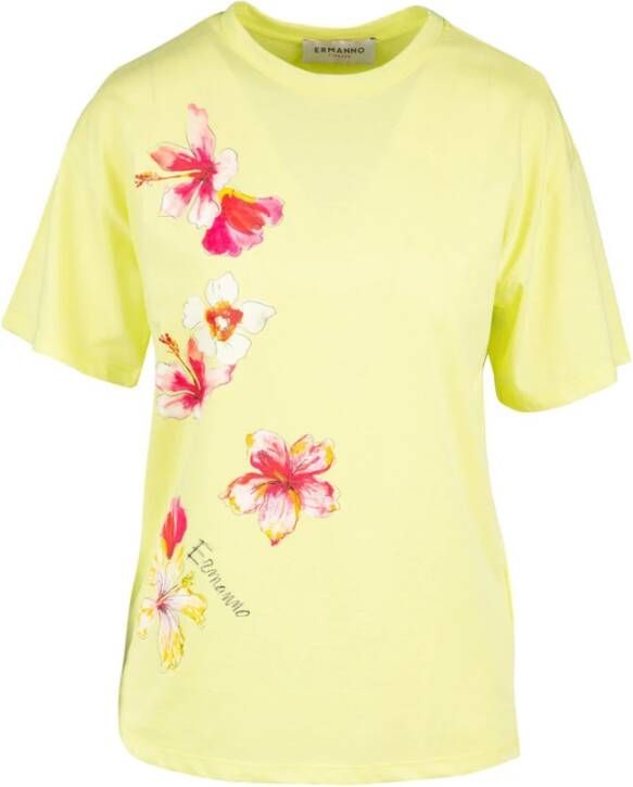Ermanno Scervino T-Shirts Yellow Dames