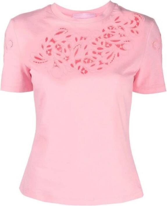 Ermanno Scervino T-Shirts Roze Dames