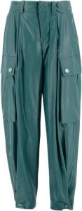 Ermanno Scervino Tapered Trousers Groen Dames