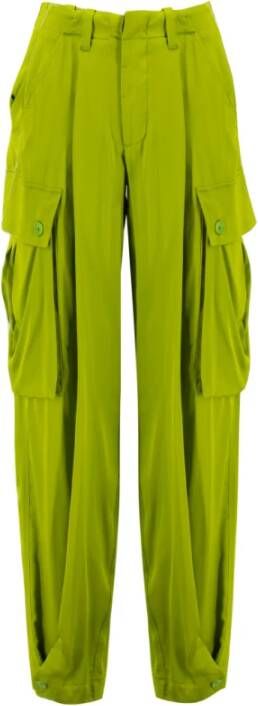 Ermanno Scervino Tapered Trousers Groen Dames