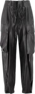 Ermanno Scervino Tapered Trousers Zwart Dames