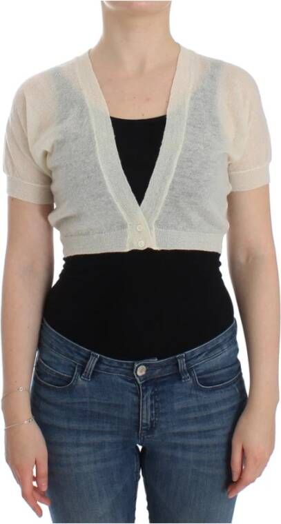 Ermanno Scervino Vestige trui Wit Dames