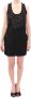 Ermanno Scervino Prachtige Zwarte Kanten Mini Jurk Black Dames - Thumbnail 1