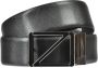 Z Zegna Bwinx1505 -riem Zwart Heren - Thumbnail 1