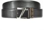 Z Zegna Bwidc1988 -riem Zwart Heren - Thumbnail 1