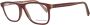 Ermenegildo Zegna Rode Rechthoekige Optische Brillen Veerscharnier Red Heren - Thumbnail 1