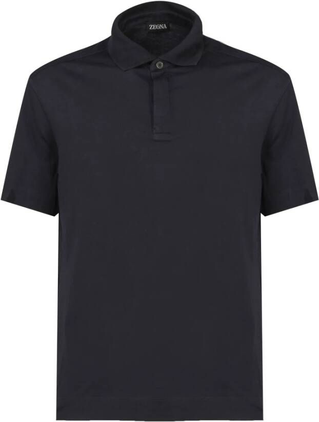 Ermenegildo Zegna Polo Shirt Blauw Heren