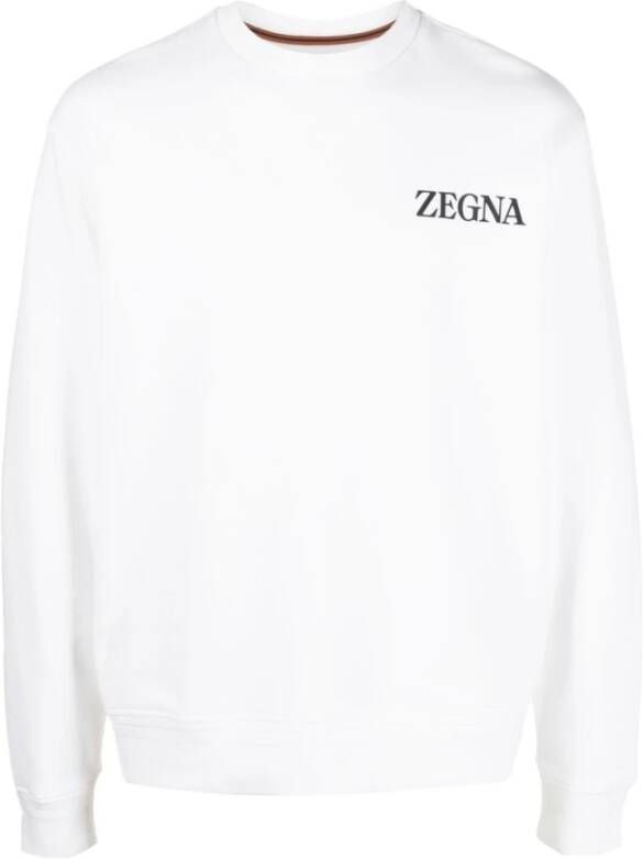 Ermenegildo Zegna Sweatshirt White Heren