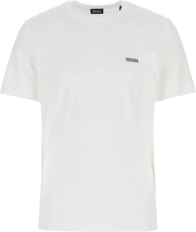 Ermenegildo Zegna T-Shirts White Heren