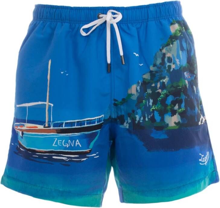 Ermenegildo Zegna zwembroek Blauw Heren