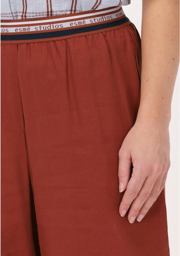 ESMÉ STUDIOS Esmé Studios Dames Broeken Hena High Waist Short Brique - Foto 3