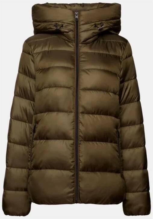 Esprit Down Jackets Groen Dames