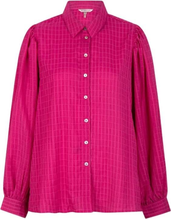 Esqualo blouse F23.15515 560 Purple Dames
