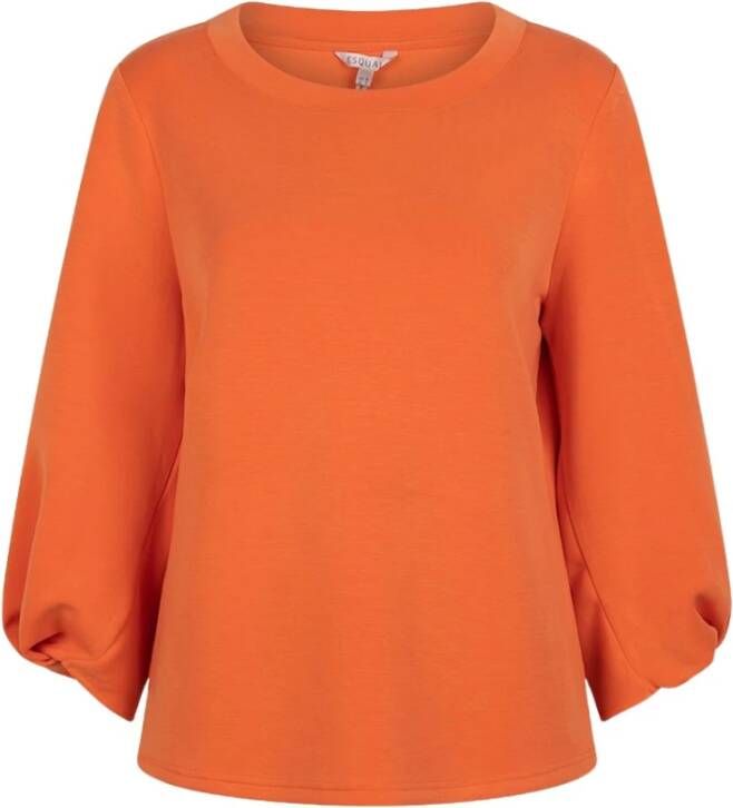 Esqualo pullover Sweater modal F23.05503 708 Orange Dames