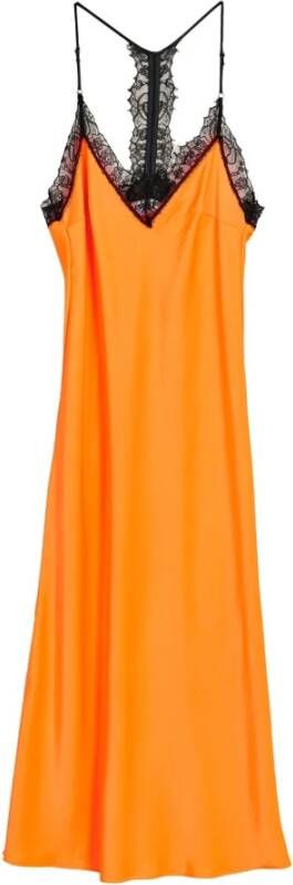 Essentiel Antwerp Midi Dresses Oranje Dames