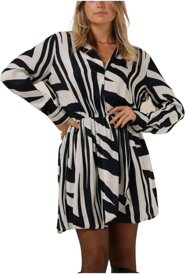 EST'SEVEN Dames Jurken Est journee Dress Bambu Donkerblauw - Foto 6