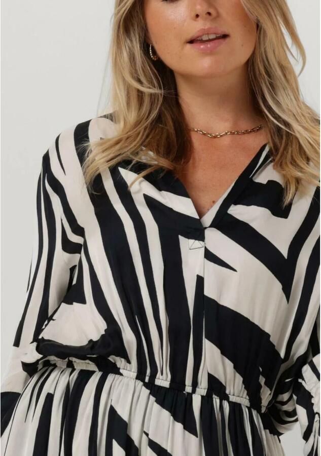 EST'SEVEN Dames Jurken Est journee Dress Bambu Donkerblauw - Foto 4