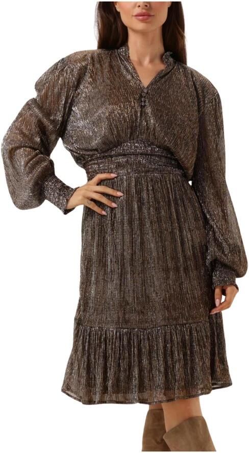 EST'SEVEN Dames Jurken St Trpz Dress Brons - Foto 7