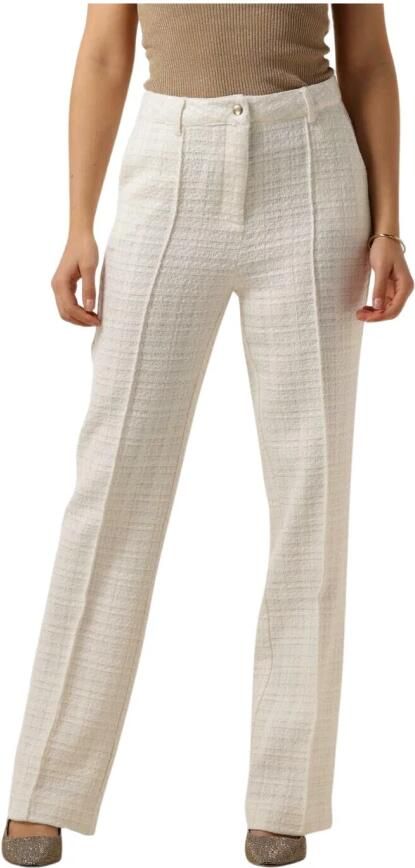 EST'SEVEN Dames Broeken Coco Winnie Trouser Creme - Foto 3