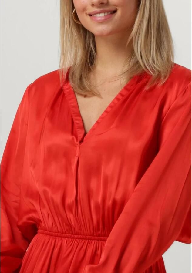 Est'Seven Dames Jurken Est journee Dress Bambu Red Dames - Foto 4