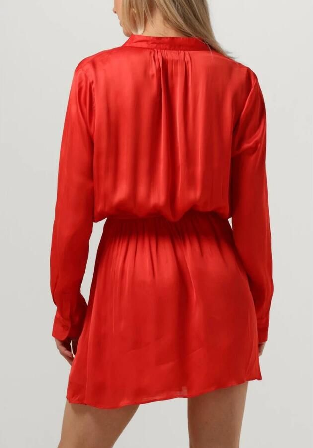 Est'Seven Dames Jurken Est journee Dress Bambu Red Dames - Foto 5