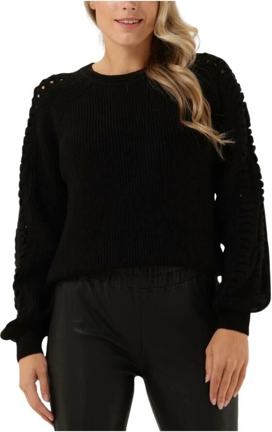 Est'Seven Dames Truien & vesten Zwart Black Dames - Foto 6