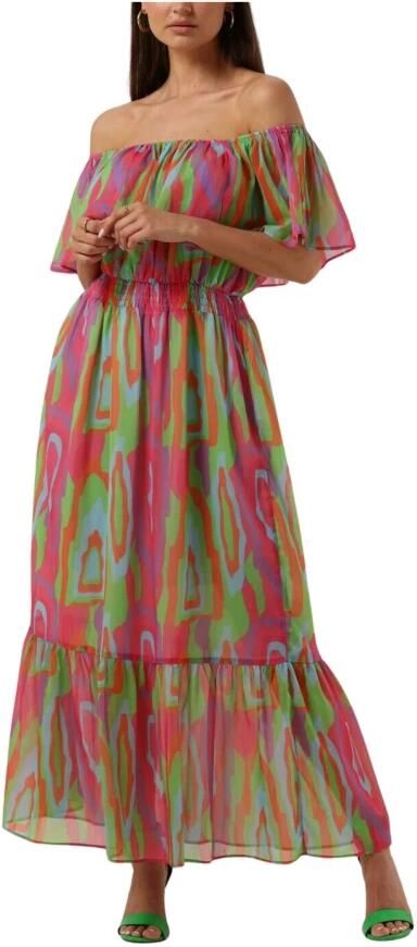 Est'Seven Maxi Jurk in Multi Kleur Multicolor Dames - Foto 4
