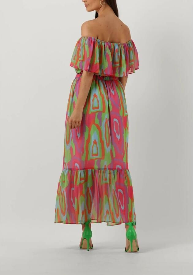 Est'Seven Maxi Jurk in Multi Kleur Multicolor Dames - Foto 3