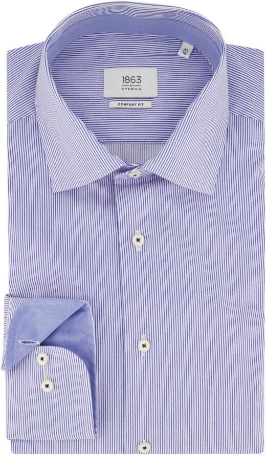 Eterna Comfort fit zakelijk overhemd met streepmotief