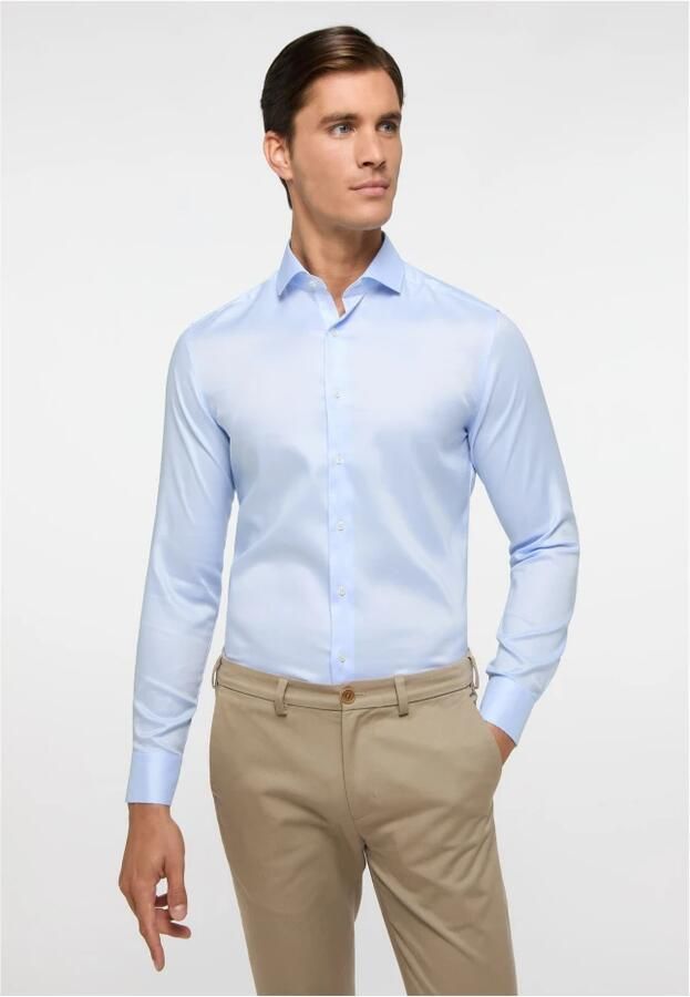Eterna Overhemd met lange mouwen Slim fit EASY IRON (gemakkelijk te strijken) - Foto 2