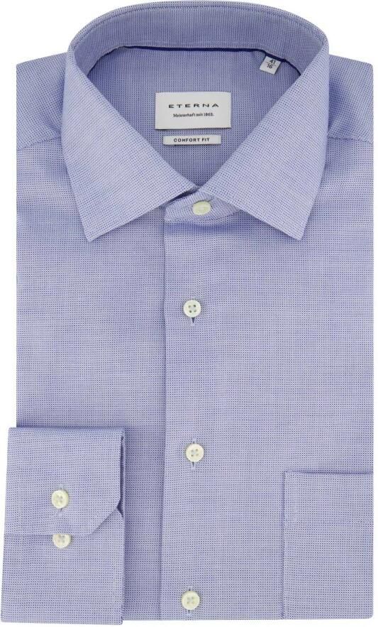 Eterna Comfort fit zakelijk overhemd met kentkraag