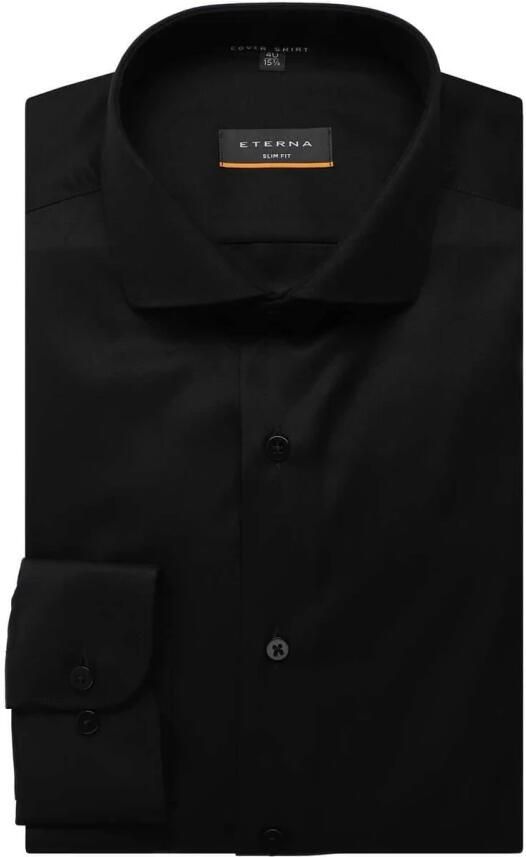 Eterna Overhemd met lange mouwen Slim fit NON IRON (strijkvrij)