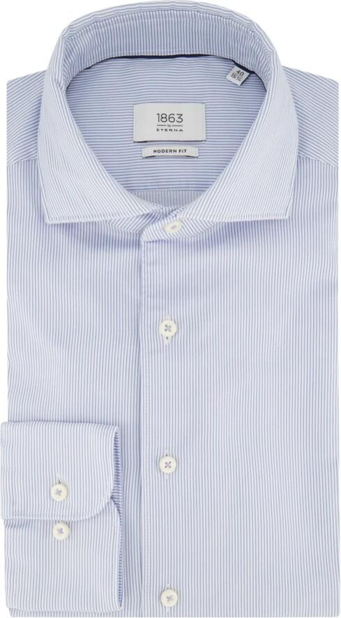Eterna Overhemd met lange mouwen MODERN FIT EASY IRON (gemakkelijk te strijken)