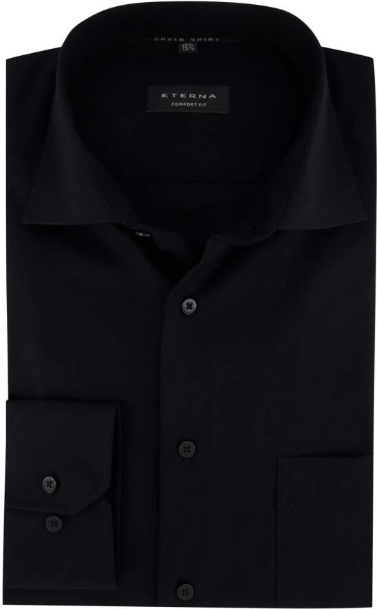 Eterna Overhemd met lange mouwen Comfort fit NON IRON (strijkvrij)