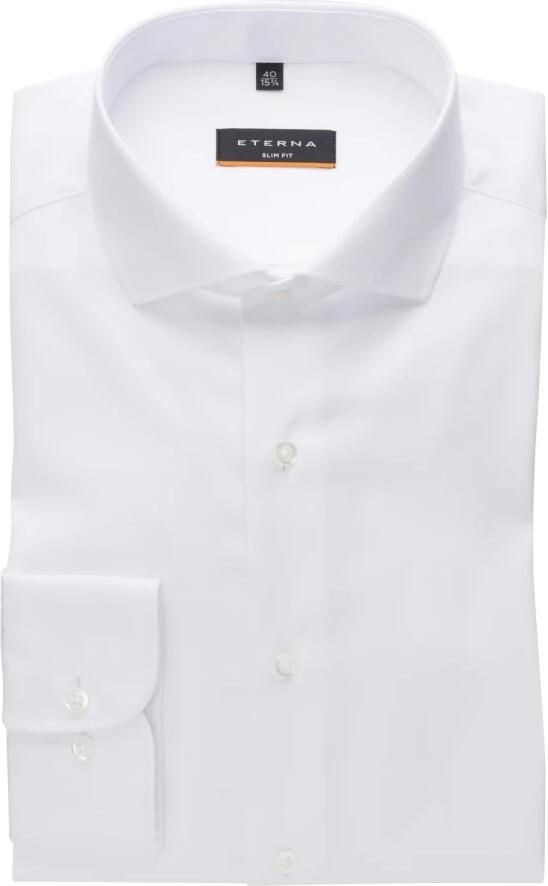 Eterna Overhemd met lange mouwen Slim fit NON IRON (strijkvrij)