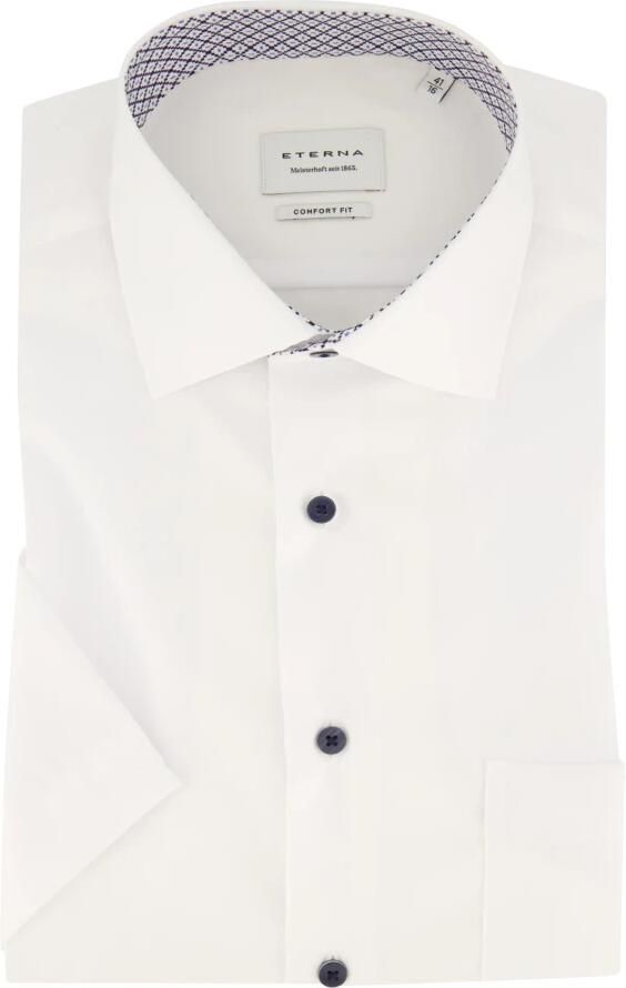 ETERNA COMFORT FIT Comfort fit zakelijk overhemd met kentkraag