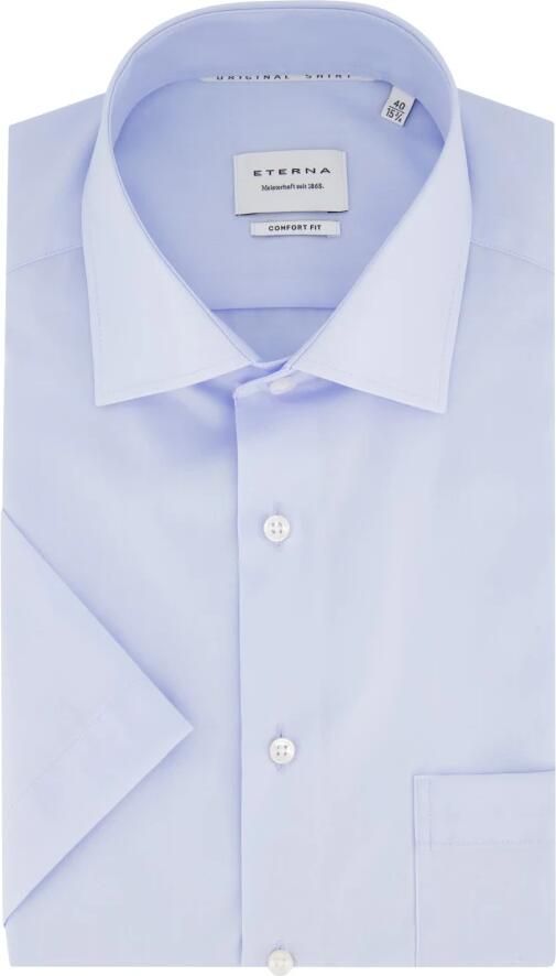 ETERNA COMFORT FIT Comfort fit zakelijk overhemd in effen design