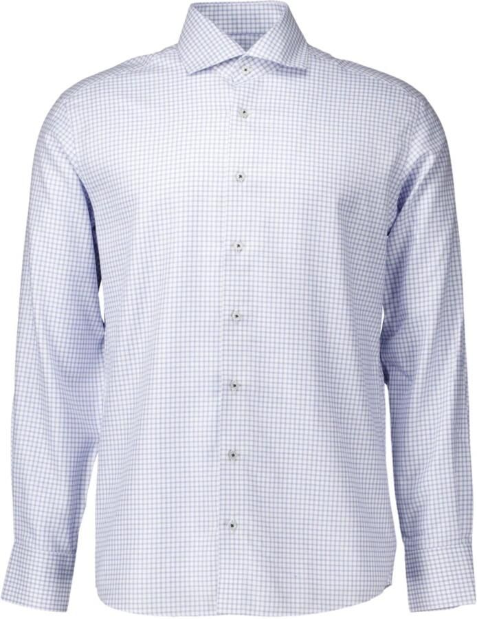 Eterna Lichtblauw Overhemd Lange Mouw Xd82 Blue Heren - Foto 3