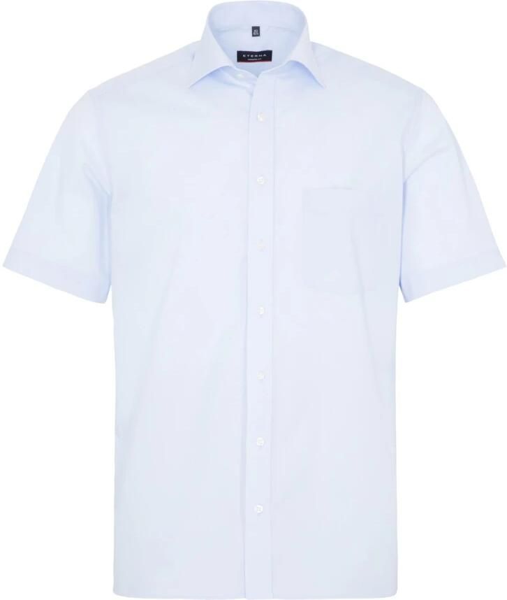 Eterna Overhemd met korte mouwen MODERN FIT NON IRON (strijkvrij)