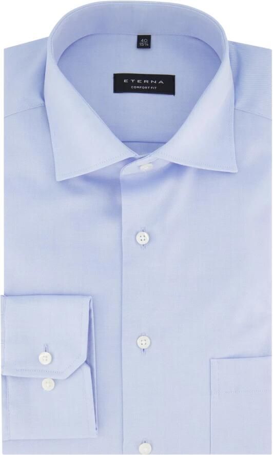 Eterna Overhemd met lange mouwen Comfort fit NON IRON (strijkvrij) - Foto 8