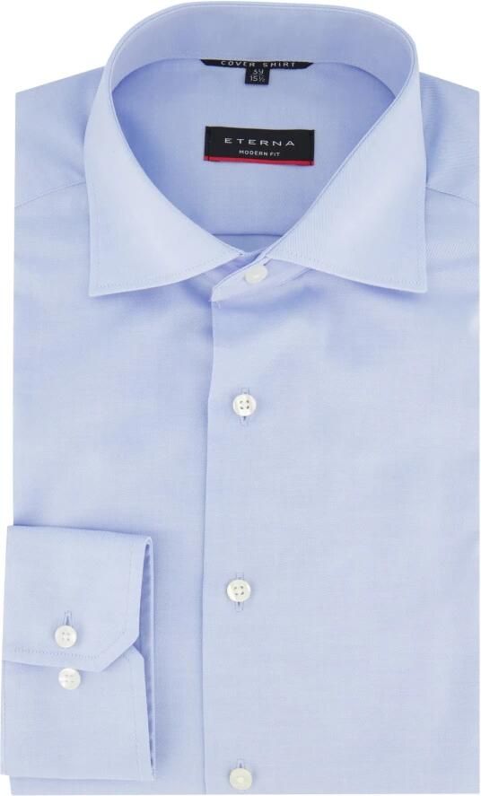 Eterna Overhemd met lange mouwen MODERN FIT NON IRON (strijkvrij)