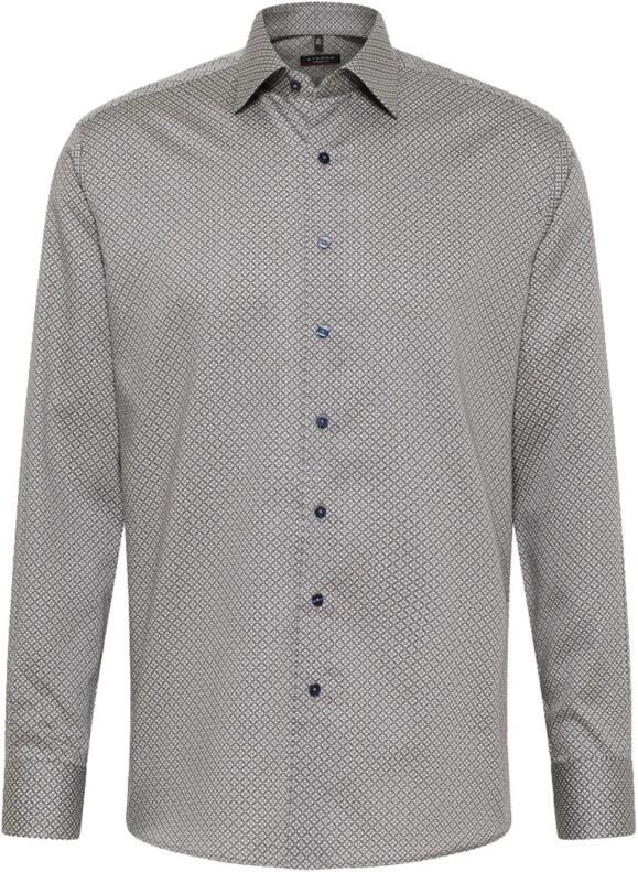 Eterna Beige Overhemdjurk van Bedrukt Katoen Beige Heren