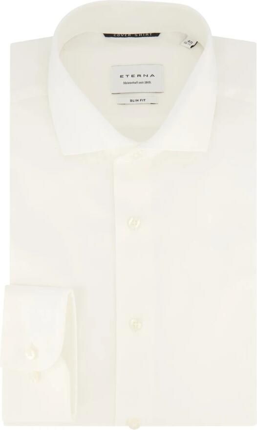 Eterna Overhemd met lange mouwen Slim fit NON IRON (strijkvrij)