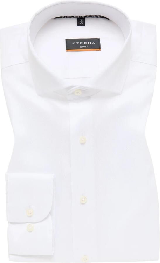Eterna Overhemd met lange mouwen Slim fit EASY IRON (gemakkelijk te strijken) - Foto 3