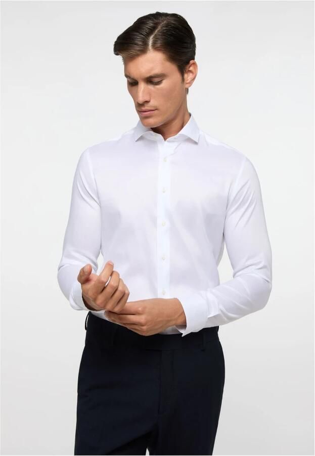 Eterna Overhemd met lange mouwen Slim fit EASY IRON (gemakkelijk te strijken) - Foto 2