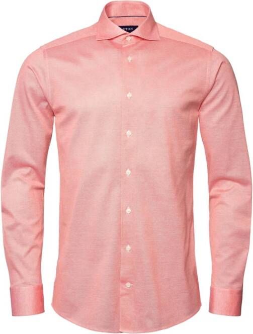 Eton contemporary fit Overhemd Rood Heren