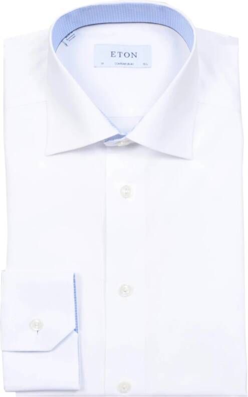 Eton contemporary fit shirt Wit Heren