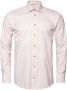 Eton Lichtroze Overhemden Lange Mouw Pink Heren - Thumbnail 1
